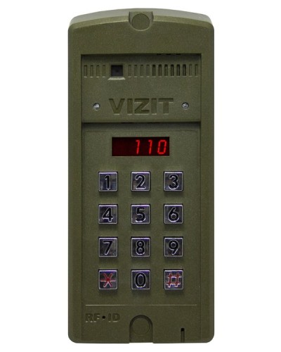Блок вызова до 100 абонентов Vizit БВД-SM110FCP в Оренбурге Блоки вызова многоабонентные Pintop.ru