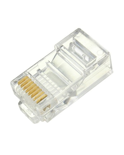 Унифицированный разъём Tantos Джек RJ-45 8P-8C CAT5e Ts (100шт/уп) в Оренбурге Коннекторы и разъемы Pintop.ru