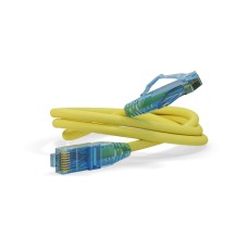 Патч-корд U/UTP Hyperline PC-LPM-UTP-RJ45-RJ45-C6-5M-LSZH-YL