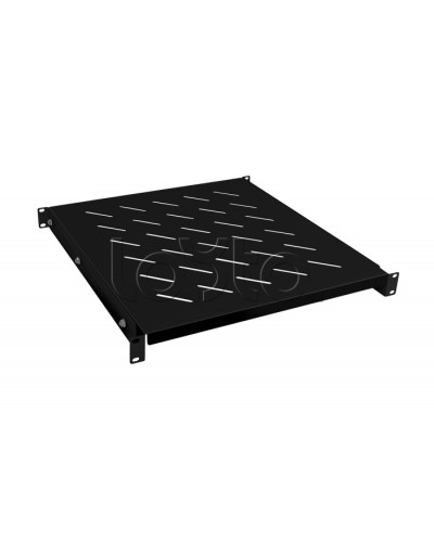 Полка регулируемая для шкафов и открытых стоек Cabeus (RA-J018-FC-700-100KG-BK) в Оренбурге Полки для шкафов и стоек Pintop.ru