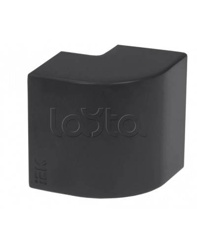 ELECOR Угол внешний КМН 60х40 черный (4шт/компл) IEK (EL-KK10D-N-060-040-K02) в Оренбурге Аксессуары для кабель-канала Pintop.ru