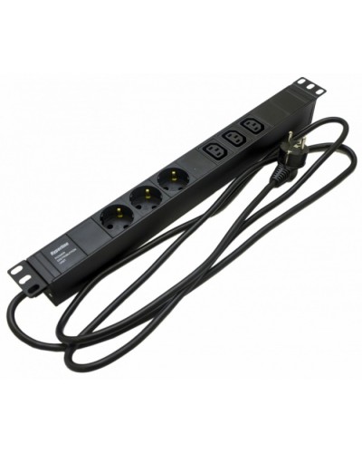 Блок розеток Hyperline SHE19-3SH-3IEC-2.5EU в Оренбурге Блоки розеток Pintop.ru