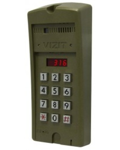Блок вызова для совместной работы с БУД-302 Vizit БВД-316R в Оренбурге Блоки вызова многоабонентные Pintop.ru