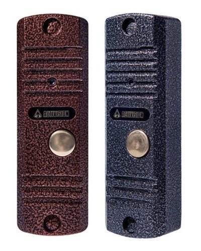 Панель вызывная накладная на 1 абонента Activision AVC-105 Panasonic (медь) в Оренбурге Вызывные аудиопанели малоабонентные Pintop.ru