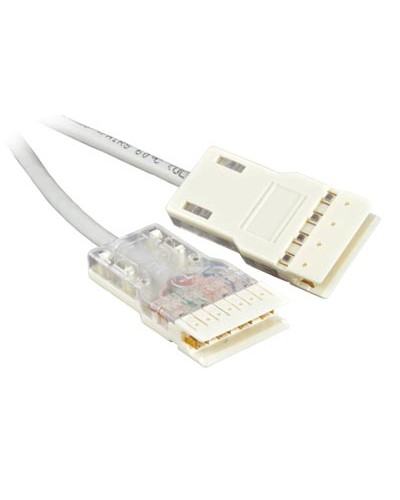 Патч-корд 110 тип-110 тип, 4 пары, Cat.5e, LSZH, 1 м серый Hyperline PC-110-110-4P-C5e-1M-LSZH-GY в Оренбурге Патч-корды и пигтейлы Pintop.ru