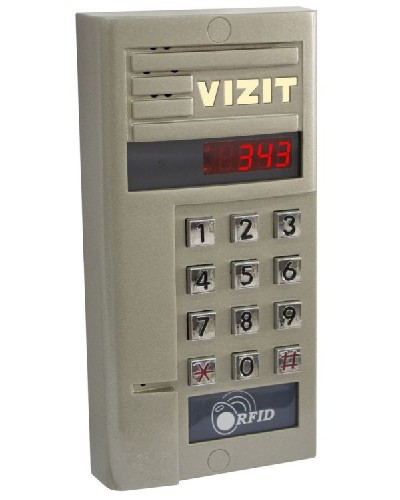 Блок вызова домофона Vizit БВД-343FCPL в Оренбурге Блоки вызова многоабонентные Pintop.ru