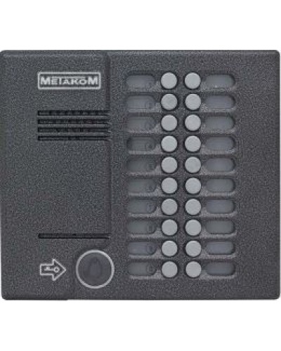 Блок вызова домофона антивандальный Метаком MK20.2-RFEVN в Оренбурге Блоки вызова многоабонентные Pintop.ru