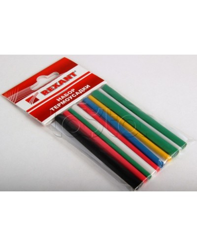 Набор термоусадочных трубок №1 (АВТО) (10шт/уп) REXANT 29-0101 в Оренбурге Аксессуары для кабель-канала Pintop.ru