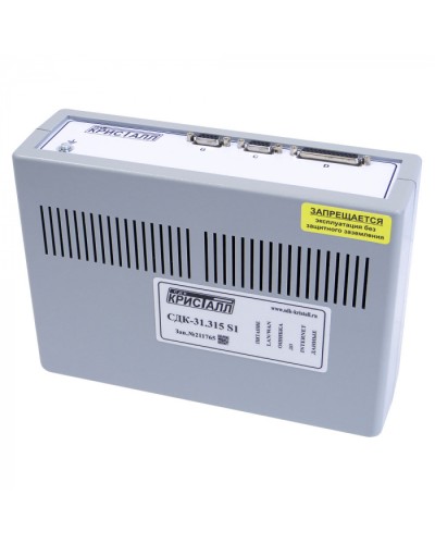 Блок контроля S1 Кристалл СДК-31.315S1(TCP/IP) в Оренбурге Приемно-контрольные приборы Pintop.ru