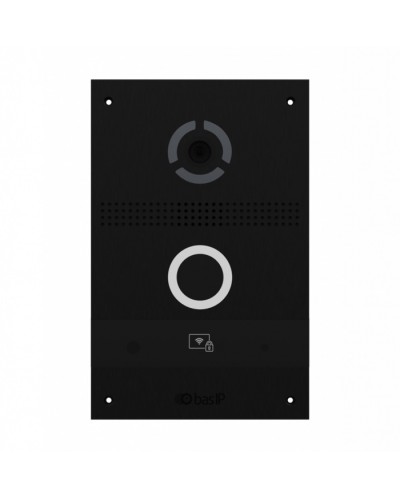 Панель вызывная индивидуальная BAS-IP AV-08FB BLACK в Оренбурге Вызывные видеопанели малоабонентные Pintop.ru