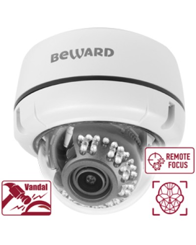 IP-камера видеонаблюдения антивандальная купольная Beward B2530DVZ в Оренбурге IP-камеры Pintop.ru