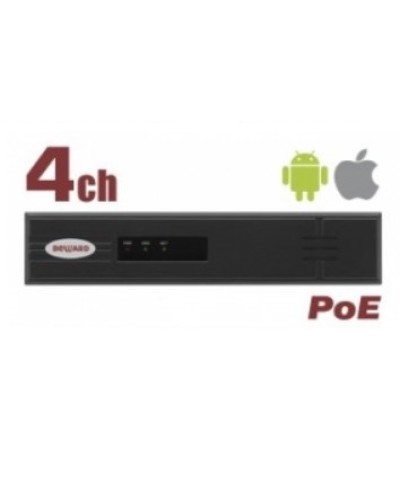 IP-видеорегистратор 4-х канальный Beward BK0104H2-P4 в Оренбурге Системы видеонаблюдения Pintop.ru