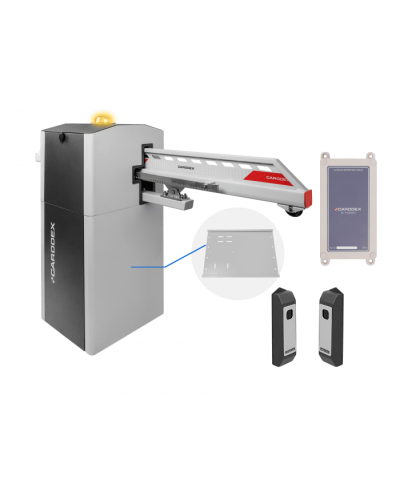 Комплект CARDDEX Комплект с шлагбаумом VBR Оптимум 6S в Оренбурге Автоматические шлагбаумы Pintop.ru