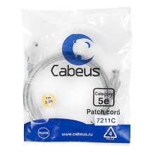 Патч-корд Cabeus PC-FTP-RJ45-CAT.6-2M-LSZH