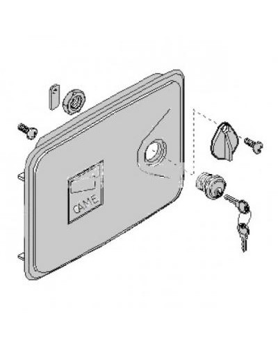 Дверца замка разблокировки FERNI Came 119RID136 в Оренбурге Запчасти для шлагбаумов и автоматики Pintop.ru