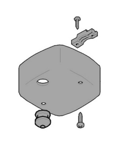 Крышка привода нижняя FLEX Came 119RID150 в Оренбурге Запчасти для шлагбаумов и автоматики Pintop.ru