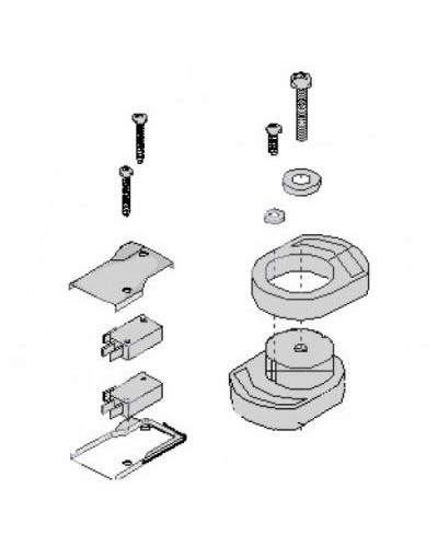 Механизм разблокировки FAST Came 119RID234 в Оренбурге Запчасти для шлагбаумов и автоматики Pintop.ru