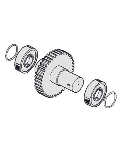 Вал выходной G6000 Came 119RIG054 в Оренбурге Запчасти для шлагбаумов и автоматики Pintop.ru