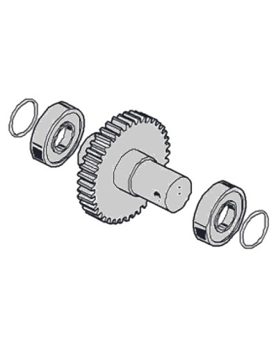 Вал выходной G4040 G4041 Came 119RIG181 в Оренбурге Запчасти для шлагбаумов и автоматики Pintop.ru