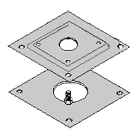 Монтажное основание CLM CLM-N CSS CSS-N DOC-L DOC-LN Came 119RIR001