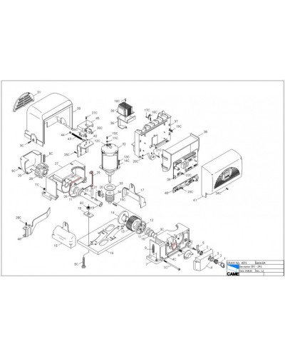 Трансформатор ZL160 Came 119RIR171 в Оренбурге Запчасти для шлагбаумов и автоматики Pintop.ru