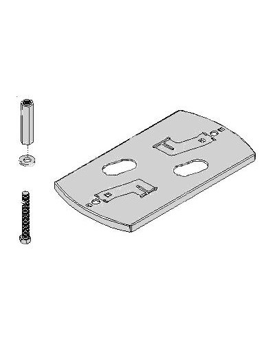 Монтажное основание BX Came 119RIY006 в Оренбурге Запчасти для шлагбаумов и автоматики Pintop.ru