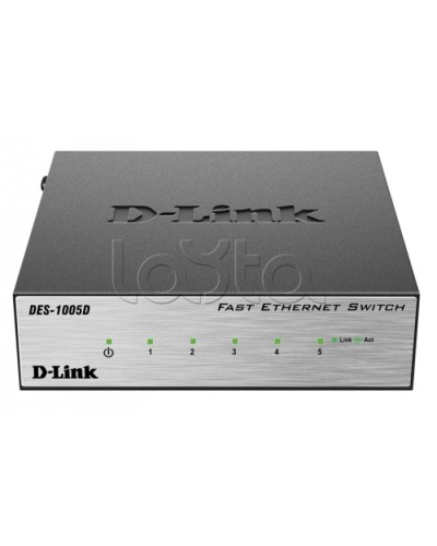 Коммутатор 5-портовый D-Link DES-1005D/O2B в Оренбурге Коммутаторы Pintop.ru