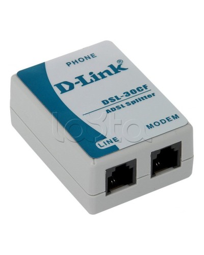 Сплиттер ADSL D-Link DSL-30CF/RS в Оренбурге Маршрутизаторы, Роутеры и Точки Доступа Pintop.ru