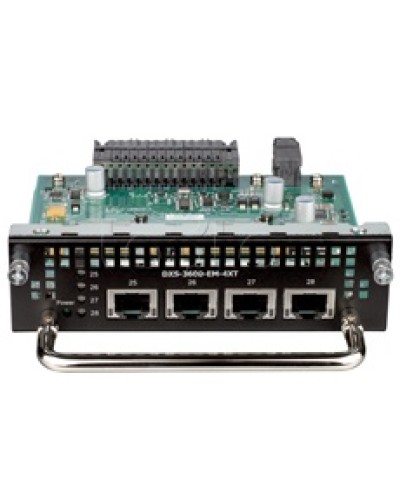 Модуль расширения с 4 портами D-Link DXS-3600-EM-4XT/A1A в Оренбурге Дополнительное оборудование для сетей Pintop.ru