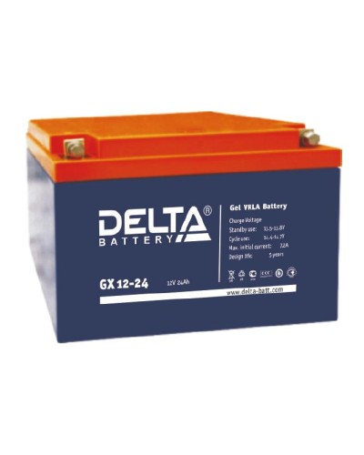 Аккумулятор свинцово-кислотный Delta GX 12-24 в Оренбурге Электротехническое оборудование Pintop.ru