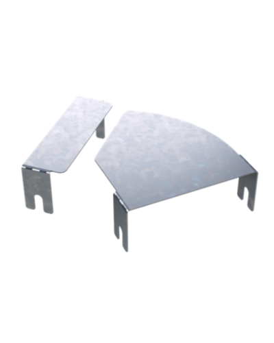 Крышка д/угла гор.изм.CPO 0-44 осн.150 DKC (38011HDZL) в Оренбурге Аксессуары для лотков Pintop.ru