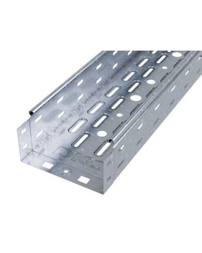 Лоток перфорированный 150х100 L 2000, горячеоцинкованный DKC 35332HDZ в Оренбурге Кабельные лотки Pintop.ru