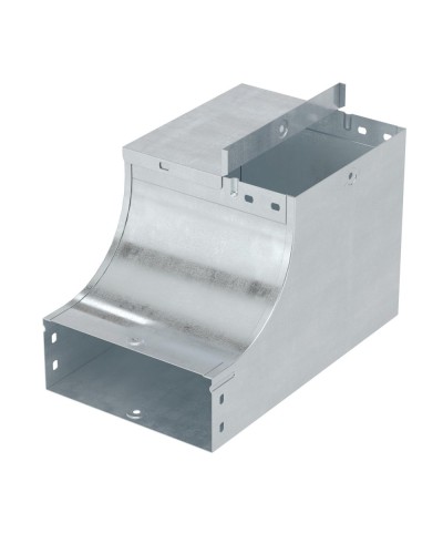 Угол CSSD 90 вертикальный внутр. переходник прав. осн.150 H50 горячеоцинкованный DKC 37662KHDZ в Оренбурге Аксессуары для лотков Pintop.ru