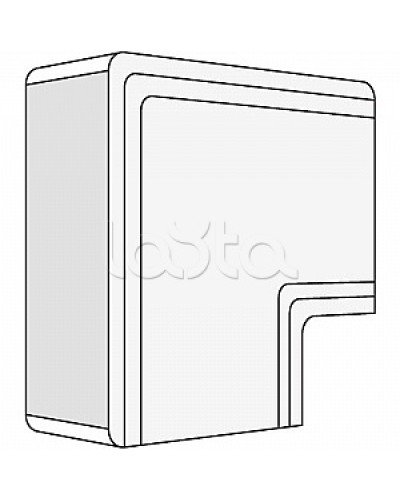Угол плоский 150x60 NPAN DKC 01747 в Оренбурге Аксессуары для кабель-канала Pintop.ru
