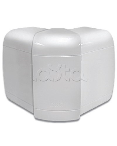 Угол внешний 90х50 мм, изменяемый 80-120°, цвет серый металлик DKC 09552G в Оренбурге Аксессуары для лотков Pintop.ru