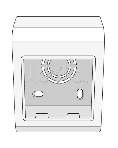 Коробка монтажная под 2 модуля VIVA PDD DKC 10033 в Оренбурге Аксессуары для кабель-канала Pintop.ru