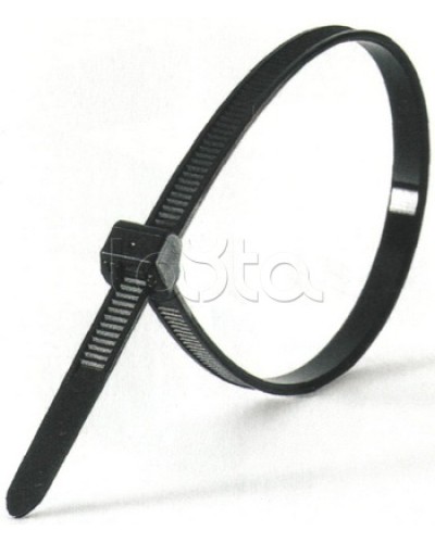 Хомут-стяжка нейлоновый, стандартный P6.6 7.8x240 чёрный DKC 25325 (100 шт/уп) в Оренбурге Стяжки-хомуты Pintop.ru