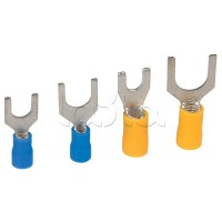 Наконечник вилочный с изолир.фланцем 0,25-1,5 кв.мм 6,2 мм (НВИ) DKC 2A16P