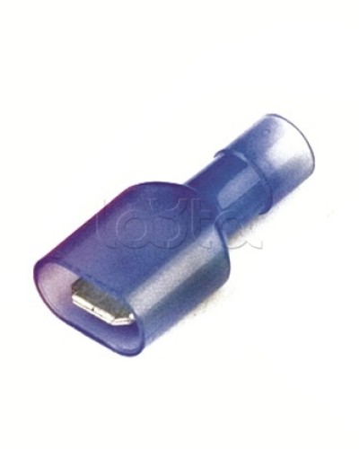 Наконечник плоский полностью изолир. (вилка) 1,5-2,5 кв.мм 6,3х0,8 мм (РППИ-П) DKC 2B22TP в Оренбурге Крепежные изделия Pintop.ru