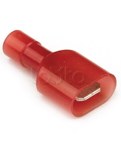 Наконечник плоский полностью изолир. (вилка) 2,5-6 кв.мм 6,3х0,8 мм (РППИ-П) DKC 2C22TP в Оренбурге Крепеж Pintop.ru