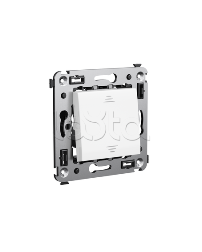 Выключатель одноклавишный в стену, Avanti, Ванильная дымка DKC 4405103 в Оренбурге Аксессуары для стоек и шкафов Pintop.ru