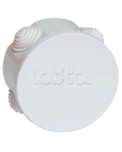 Коробка ответвительная с кабельными вводами, IP44, д.65х35 мм (24 шт/уп) DKC 53500R в Оренбурге Распределительные коробки Pintop.ru