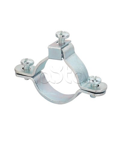 Хомут заземления для труб 20-1/2 мм, оцинкованная сталь DKC 6042-20 в Оренбурге Стяжки-хомуты Pintop.ru