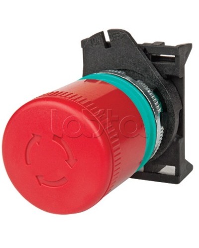 Кнопка аварийная грибовидная поворотная д.40 DKC ABHT1C4N в Оренбурге Крепежные изделия Pintop.ru