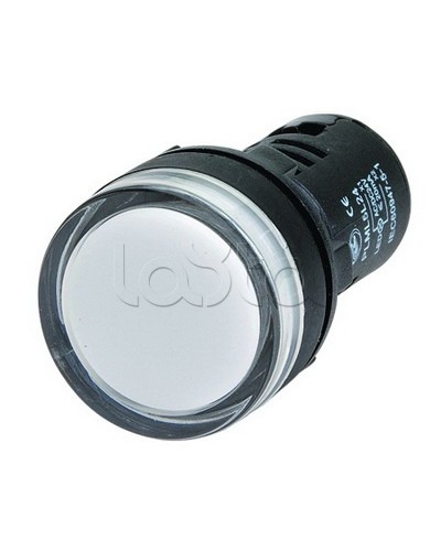 Сигнальный индикатор со встроенным диодом 220В, белый DKC ALIL5L220 в Оренбурге Аксессуары для стоек и шкафов Pintop.ru