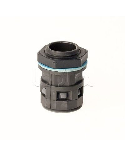 Монтажный комплект муфта труба-коробка DN 17 мм, М20х1,5, полиамид, цвет черный DKC PACM17M20N в Оренбурге Крепеж: Дюбели, шурупы, саморезы Pintop.ru