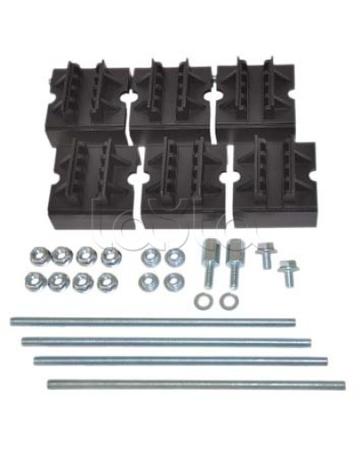 Набор шинодержателей толщиной 5мм, 4 полюса DKC R5BSEV2/5TN в Оренбурге Держатели, клипсы, скобы Pintop.ru
