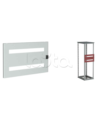Дверь секционная, для модулей, 52 (2x26) модуля, В=400мм, Ш=600мм DKC R5CPME6401 в Оренбурге Аксессуары для стоек и шкафов Pintop.ru