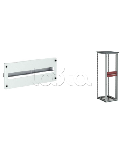 Панель секционная, для модулей, 48 (2x24) модулей, В=400мм, Ш=600мм DKC R5PI541 в Оренбурге Аксессуары для стоек и шкафов Pintop.ru