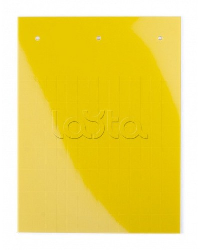 Табличка полужесткая. Клейкое основание. ПВХ-0,5. Желтая DKC TAS178AY в Оренбурге Аксессуары для лотков Pintop.ru